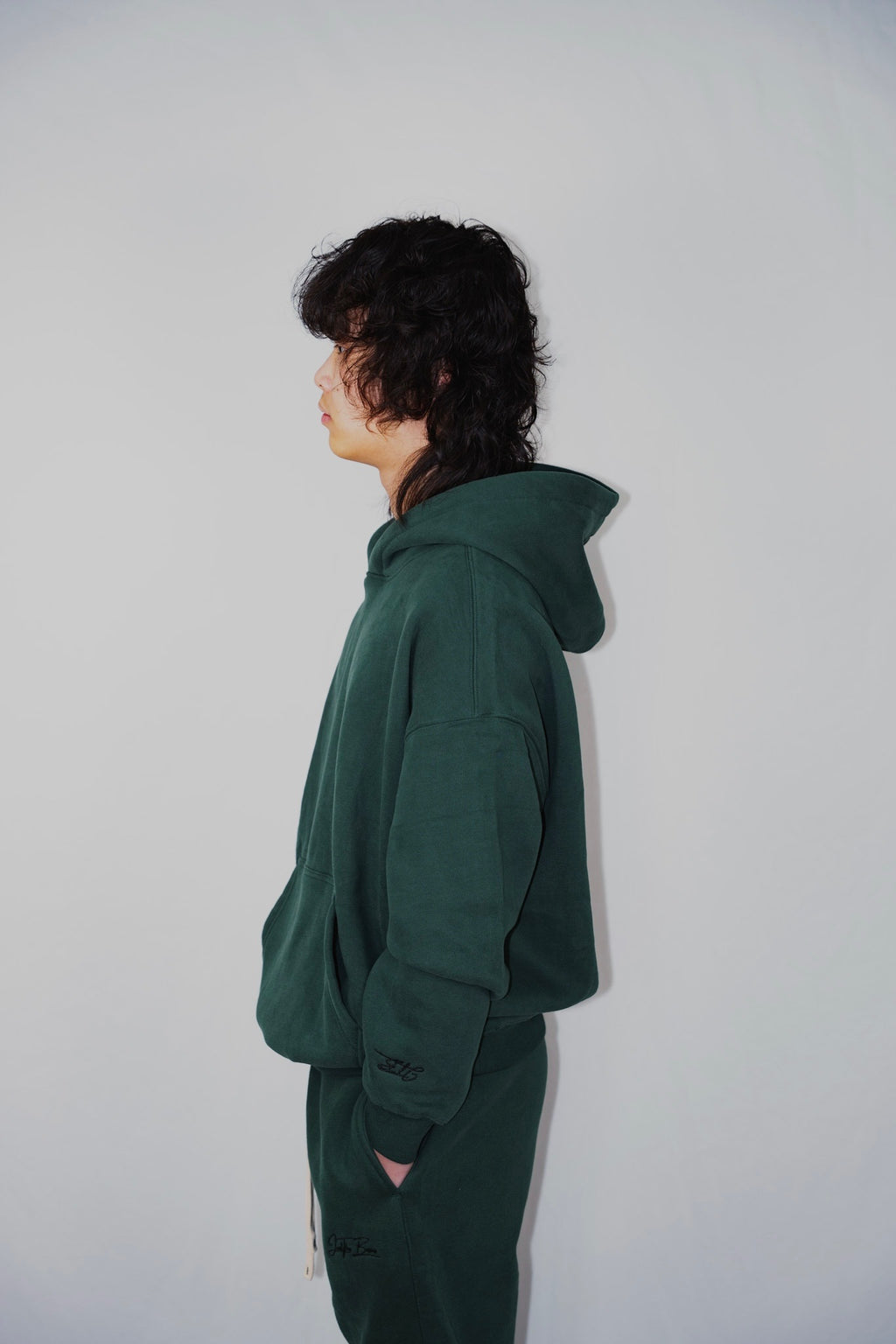 The Basic Pullover - hunter green