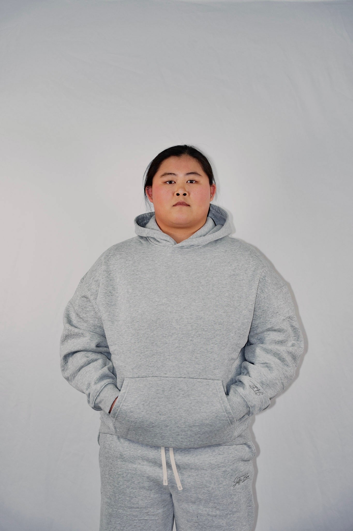 The Basic Pullover - heather gray