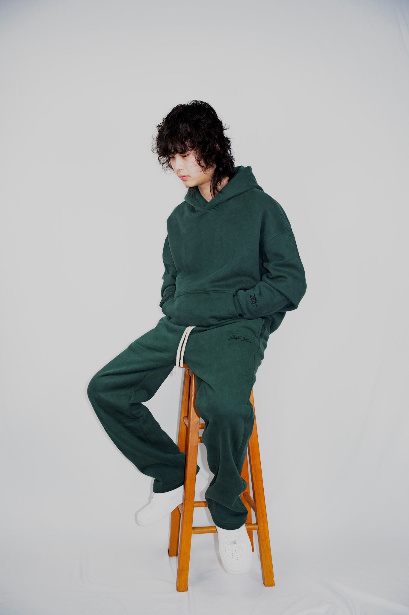 The Everyday Pullover - hunter green