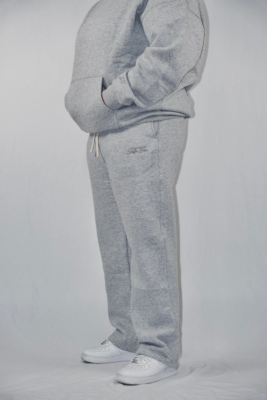 The Basic Sweats - heather gray