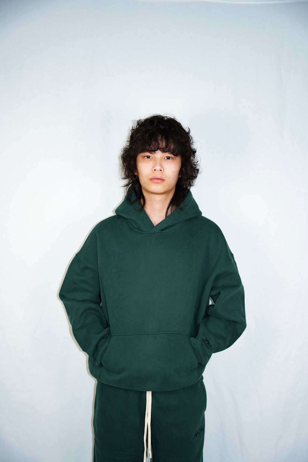 The Basic Pullover - hunter green