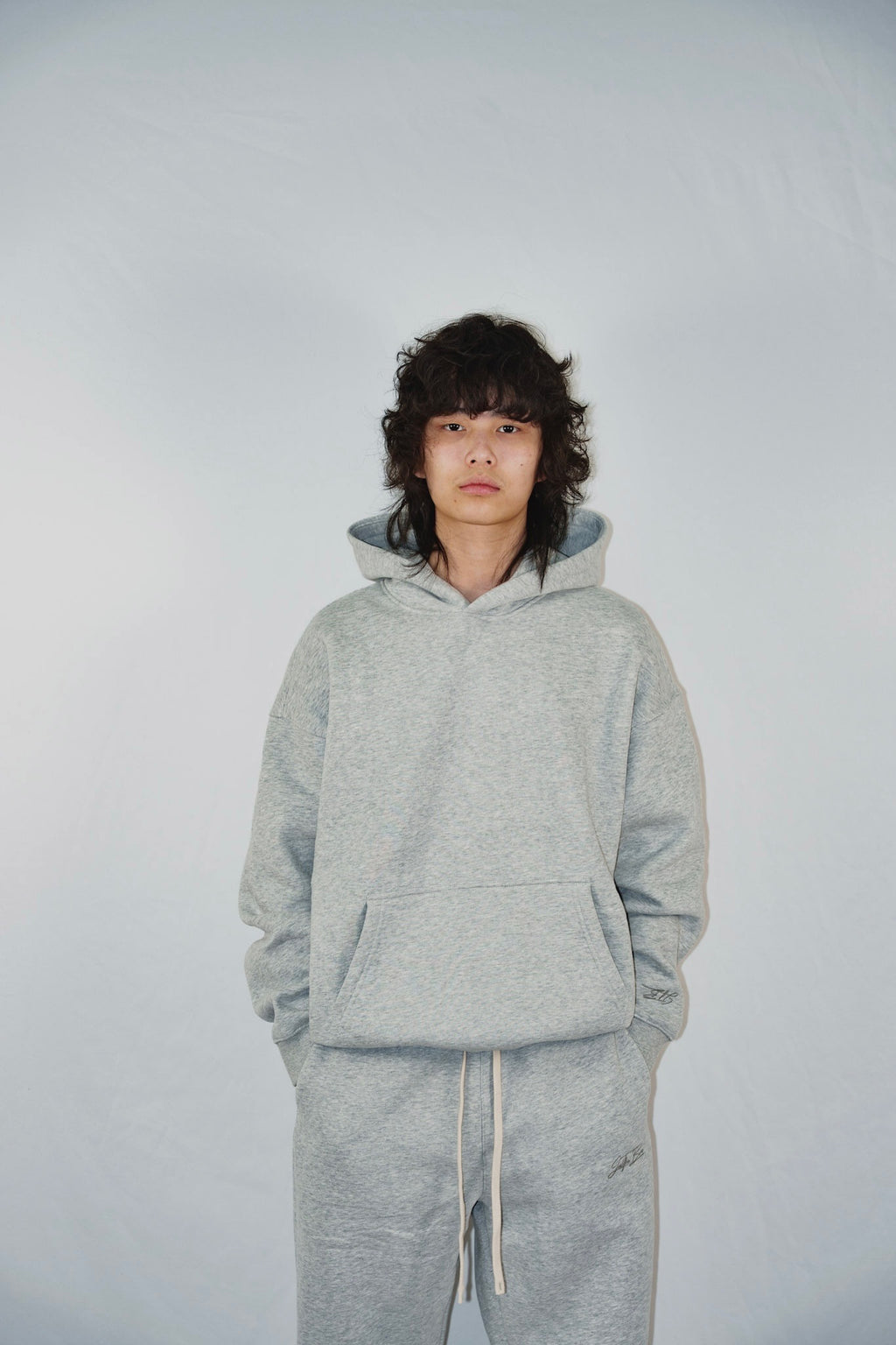 The Basic Pullover - heather gray