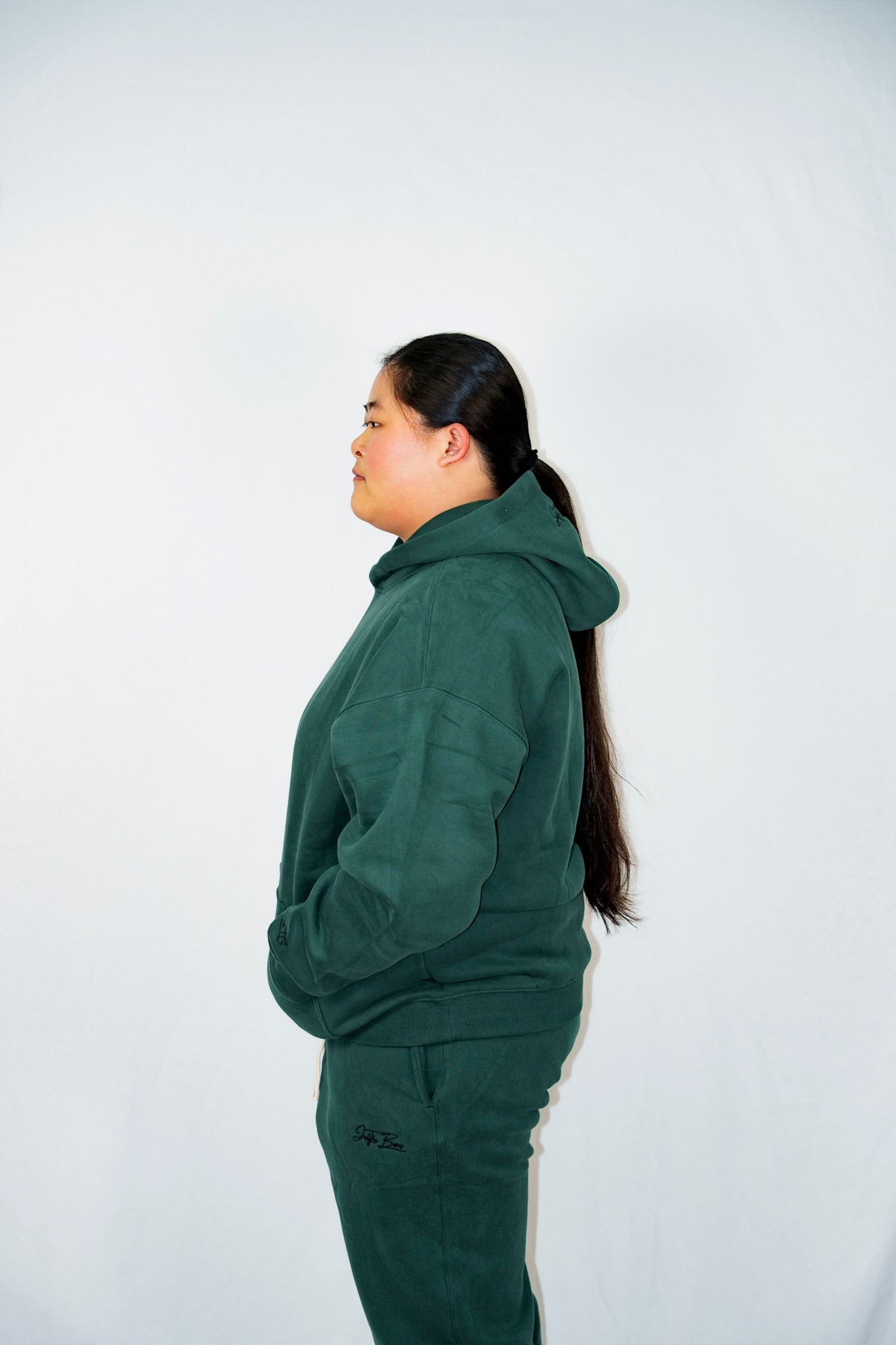 The Basic Pullover - hunter green