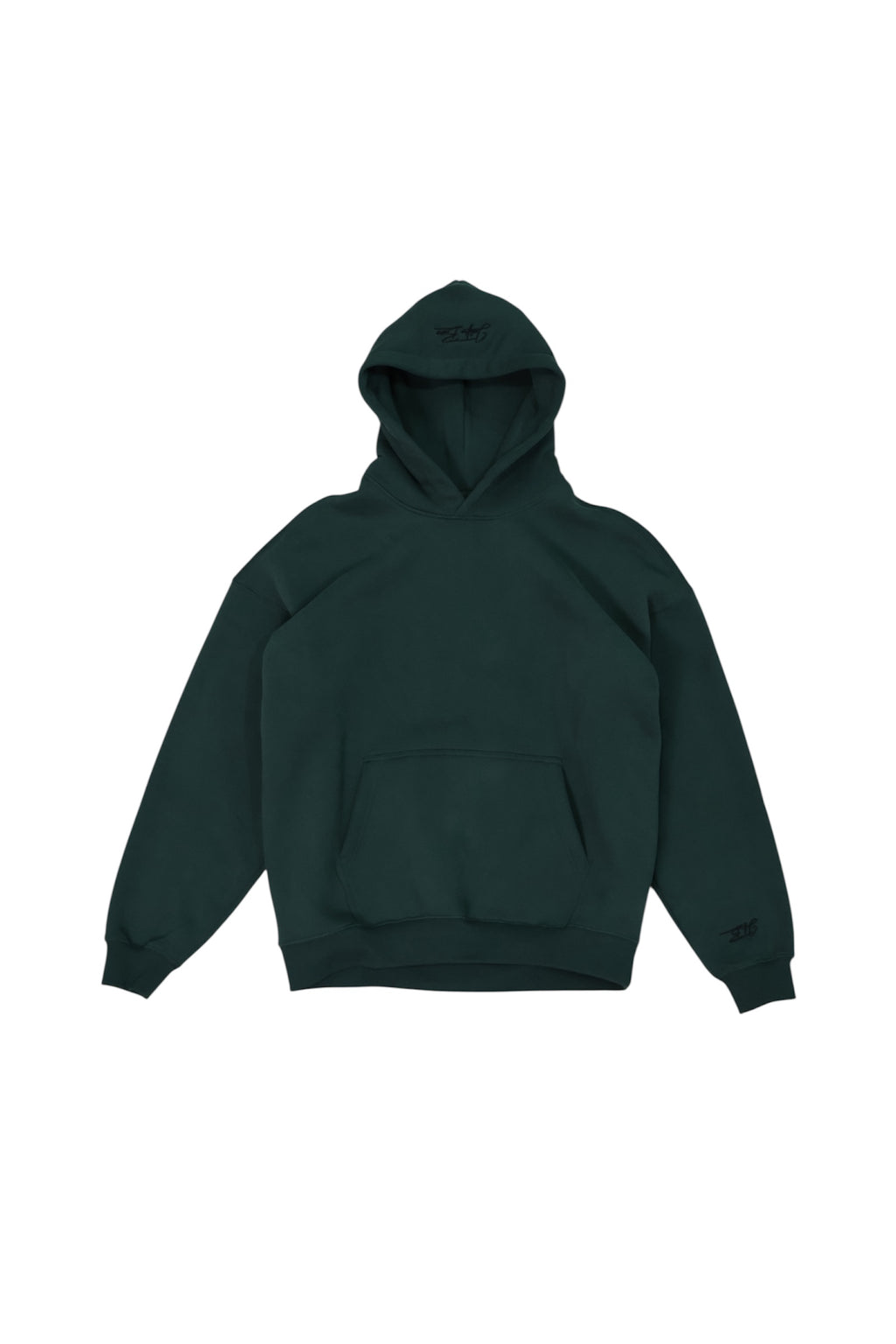 The Basic Pullover - hunter green
